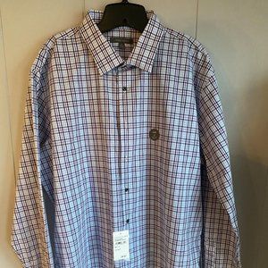 Nordstrom Slim Fit Dress Shirt 18/36-37 NWT